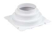 Ventilation - Duka Overgangstykke Type 1, Ø133/140/152 mm - 108746