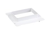 Ventilation - Duka Overgangsstykke Type 6, 150x150 mm, hvid - 111263