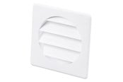 Ventilation - Duka Jalousirist 73.4, Ø99 mm, grå - 109767