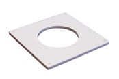 Ventilation - Duka Dækplade S7 195x195mm Ø100mm - 351065
