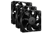 Kabinet Køler - Corsair RS120 3-pack - Kabinet køler - 120mm - Sort - 36 dBA - CO-9050189-WW