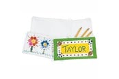 Kreativt Legetøj - Colorations - Decorate your own Pencil Case Canvas Set of 12 - CHPENBAG