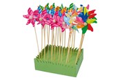 Legetøj - Small Foot - Windmill with Wooden Stick 28cm 24 pcs. - 6149