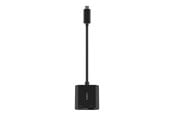 Netværksadapter (netkort, printserver mv.) - Belkin USB-C Ethernet Adapter 100W PD - INC019BTBK