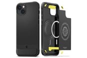 Mobil - Covers & Cases - Spigen Rugged Armor MagSafe - matte black - iPhone 14 - ACS05036