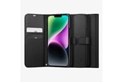 Mobil - Covers & Cases - Spigen Wallet S - black - iPhone 14 - ACS05421