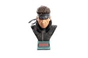 Merchandise - First 4 Figures - Metal Gear Solid Life-Size Bust Resin Statue: Solid Snake (Standard Edition) - Figur - 5060316625965
