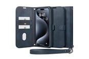 Mobil - Covers & Cases - Spigen Wallet S Pro - navy - iPhone 15 Pro - ACS06741