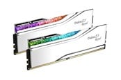 RAM - G.Skill Trident Z5 Royal DDR5-6400 - 32GB - CL32 - Dual Channel (2 pcs) - Intel XMP - Sølv med RGB - F5-6400J3239G16GX2-TR5S