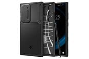 Mobil - Covers & Cases - Spigen Optik Armor - black - Samsung Galaxy S24 Ultra - ACS07313
