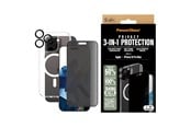 Mobil - Beskyttelsesglas - PanzerGlass 3-in-1 Privacy Protection Bundle iPhone 16 Pro Max - PANZERB1294+P2864+1284