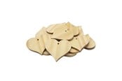 Kreativitet & Hobbyartikler - Colorations - Wooden Heart Ornaments Large 20pcs. - 31WD12