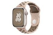 Smartwatch - Tilbehør - Lippa Apple Watch FLOUR silikonerem 42/44/45/49 - Beige - LPAW111