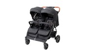 Vogntilbehør - Babytrold OS2 tvillingeklapvogn - Sort - 13-82S