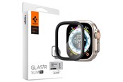 Smartwatch - Tilbehør - Spigen Glass tR Slim Pro 1 Pack - black - Apple Watch Ultra 2/Ultra 49mm - AGL06163