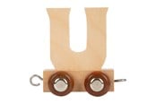 Trælegetøj - Small Foot - Wooden Letter Train - U - 7480