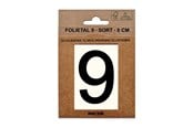 Postkasser - MEFA Folietal 9, Sort - A13119