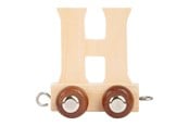 Trælegetøj - Small Foot - Wooden Letter Train - H - 7467