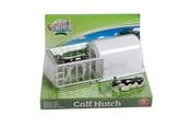 Figur - Kids Globe Calf Hut with 2 Calves 1:32 - 571964