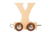 Trælegetøj - Small Foot - Wooden Letter Train - Y - 7484