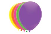 Legetøj - Haza Witbaard Balloons 5 Neon Colors 10 pcs. - 442397