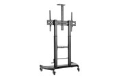 Vægbeslag, AV-Beslag & AV-Møbler - Gembird cart - for TV - height-adjustable with caster wheels - Maks 100 kg - Maks størrelse 100" - TVS-100T-02