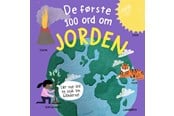 Børnebøger - De første 100 ord om jorden - Børnebog - Hardcover - 9788775662999