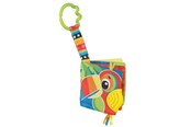 Babylegetøj - Playgro Jungle bite book w/ hanger - 0183858