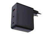 Mobil - Adaptere & Opladere - Aukey Omnia II Mix 140W - 3-port GaN PD Wall Charger with Interchangeable EU Plug - LLTSEUN1041556