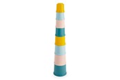Babylegetøj - Ecoiffier Baby Abrick Stacking Tower 8 pcs. - 7911