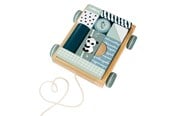 Babylegetøj - Eichhorn Wooden Chariot Panda - 100003800