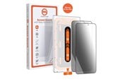 Mobil - Beskyttelsesglas - Mobile Origin Privacy Screen Guard iPhone 15 Pro Max with easy applicator - 2 pack - SGA-FP-i15ProMax-2pk
