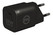 Mobil - Adaptere & Opladere - Mobile Origin 35W GaN III Super Charger Single USB-C - black - GAN-35W-1C-BLK