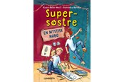 Børnebøger - Supersøstre - En mystisk nabo - Børnebog - Hardcover - 9788775661084