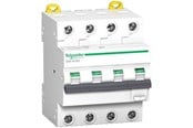Komponenter til tavler og kasser - Schneider Electric Kombiafbryder Acti 9 iC60 4P 32A 30mA B karakteristik 6kA klasse A - A9D87432