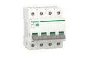 Komponenter til tavler og kasser - Schneider Electric Resi9 XP Lastadskiller/hovedafbryder 4P 40A 72mm - R9PS440