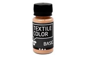 Kreativt Legetøj - Creativ Company Textile Color Semi-opaque Textile Paint - Light Beige 50ml - 34210