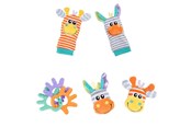 Babylegetøj - Playgro Jungle Wrist Rattle and Foot Finders - 10188406