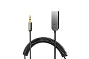 Mobil - Andet Tilbehør - FIXED SIGNAL BT Bluetooth-lydmodtager 3.5mm spiralkabel - FIXSIG-AL-GR