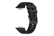 Smartwatch - Tilbehør - FIXED Silikone rem til Huawei Watch FIT2 Sort - FIXSSTB-1055-BK