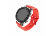 Smartwatch - Tilbehør - FIXED Silikone rem til Smartwatch Universal 22 mm Rød - FIXSST-22MM-RD