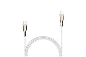 USB kabel - FIXED METAL series 100W - USB-C <-> USB-C - 1.2m - Hvid - FIXDB-CC12-WH