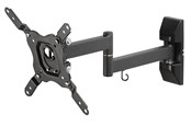 Fladskærms TV - Tilbehør - Vivanco 2-armet drejebeslag 43 "/25kg Sort - 4008928379792