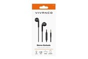 Hovedtelefoner/headset - Vivanco Smart Pro in ear-headset Sort - 4008928617405