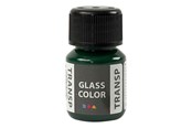 Kreativt Legetøj - Creativ Company Glass Color Transparent Paint - Brilliant Green 30ml - 31677
