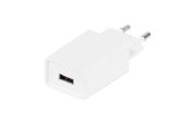 Mobil - Adaptere & Opladere - Vivanco 1xUSB-A Home Charger 2.1A Hvid - 4008928632712