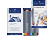 Skrive- og Tegneværktøjer - Faber-Castell Goldfaber akvarel tin 12 ass - 114612