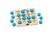 Brætspil - Goki Wooden Memo Game Animals and Symbols 20 pcs. - 56787