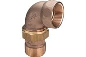 Fittings - Viega vinkelunion muffe-nippel 1/2 " - 348663