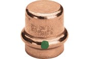 Pressrør og fittings - Viega Profipress slutmuffe 18 mm kobber - 349363
